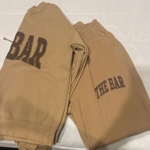 The Bar chocolate chip Sweatshirt and Joggers Set